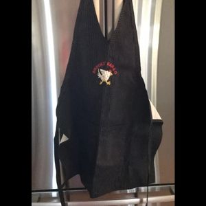 Brooks Bar-B-Q Pinstripe Apron